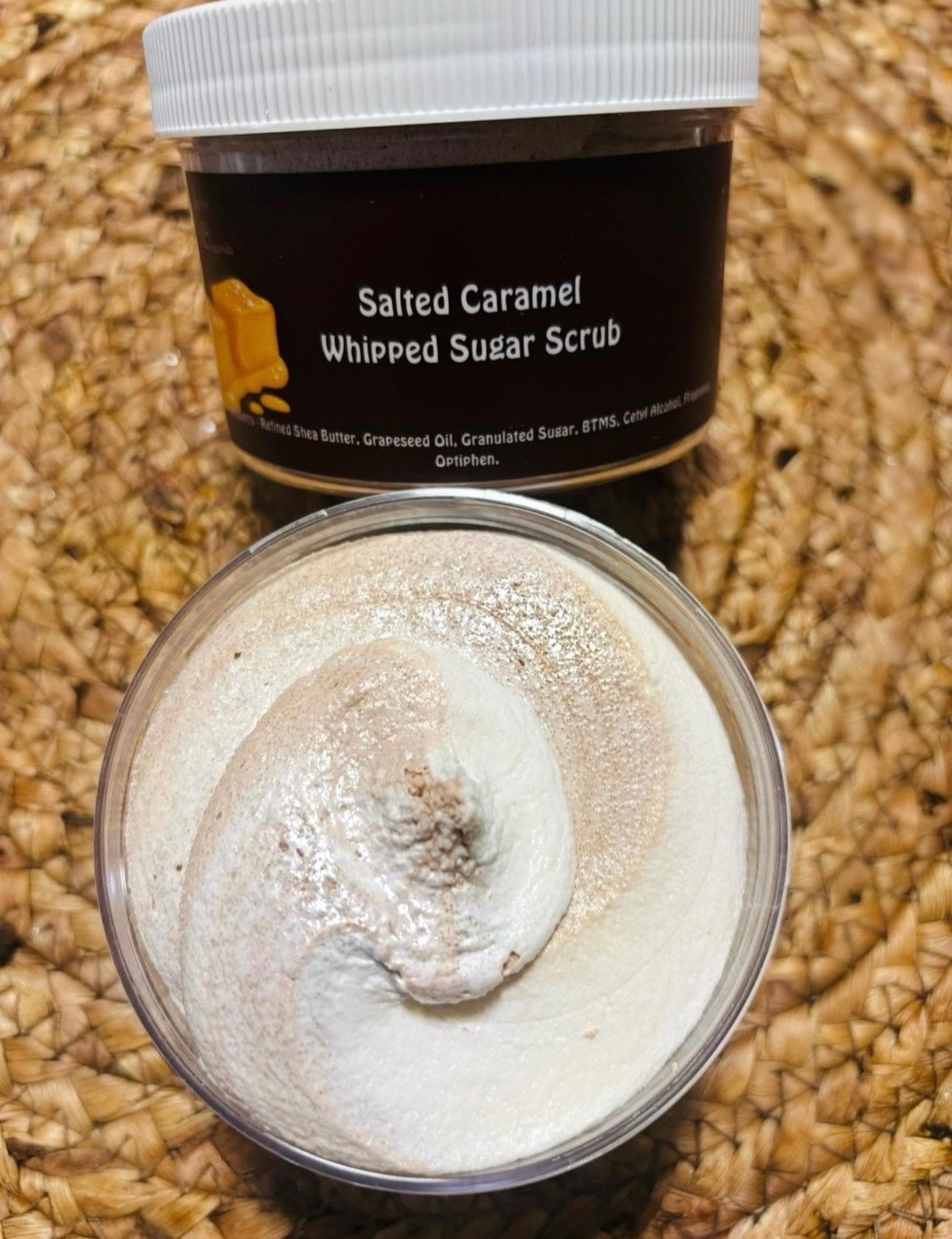 Salted Caramel Whipped Sugar Scrub