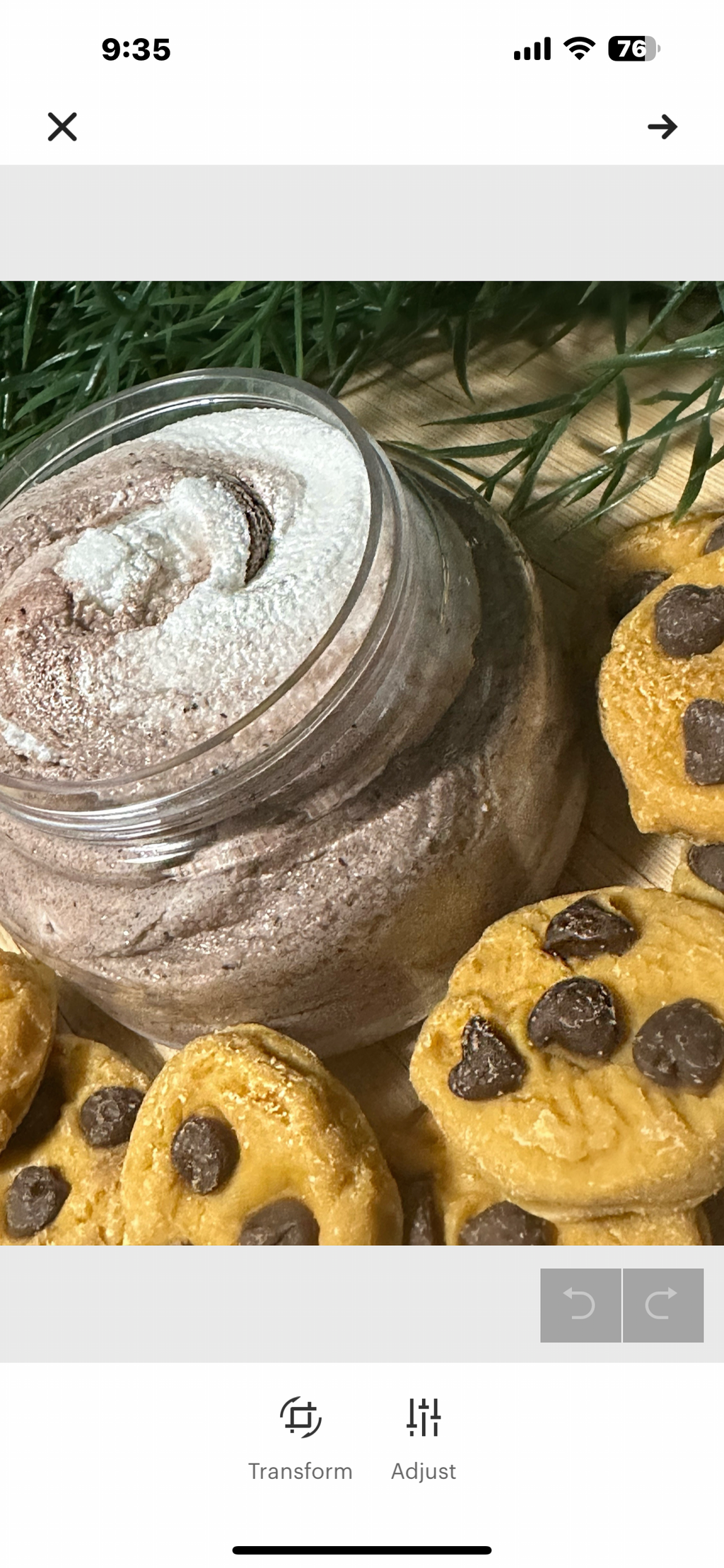 Cookies and Cream Whipped Sugar Scrub