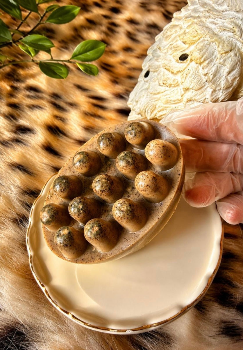 Haitian Black Castor Oil and Chebe Shampoo Bar