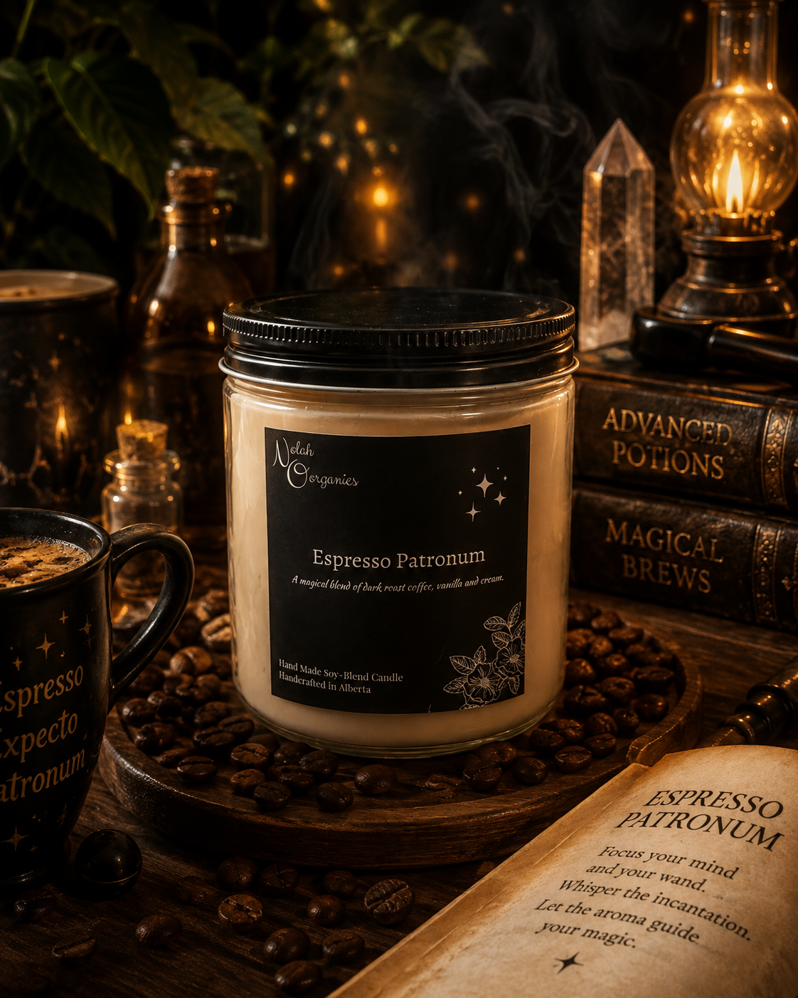 Espresso Patronum Coffee Soy Candle