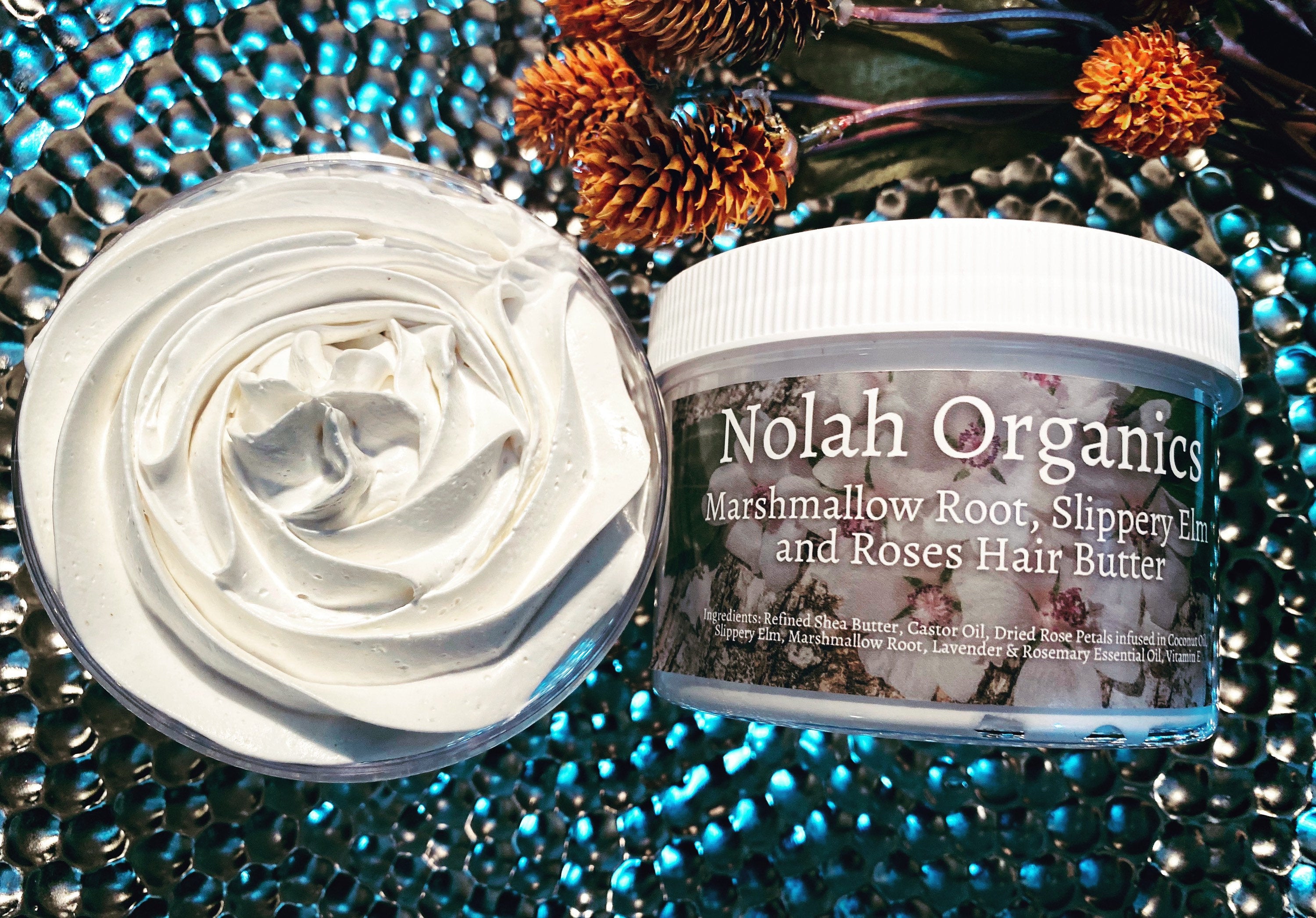 Marshmallow Root and Slippery Elm Hair Butter