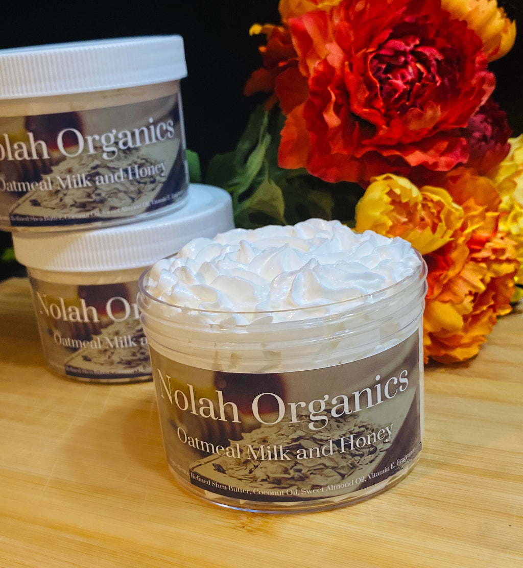 Oatmeal Milk and Honey Whipped Body Butter