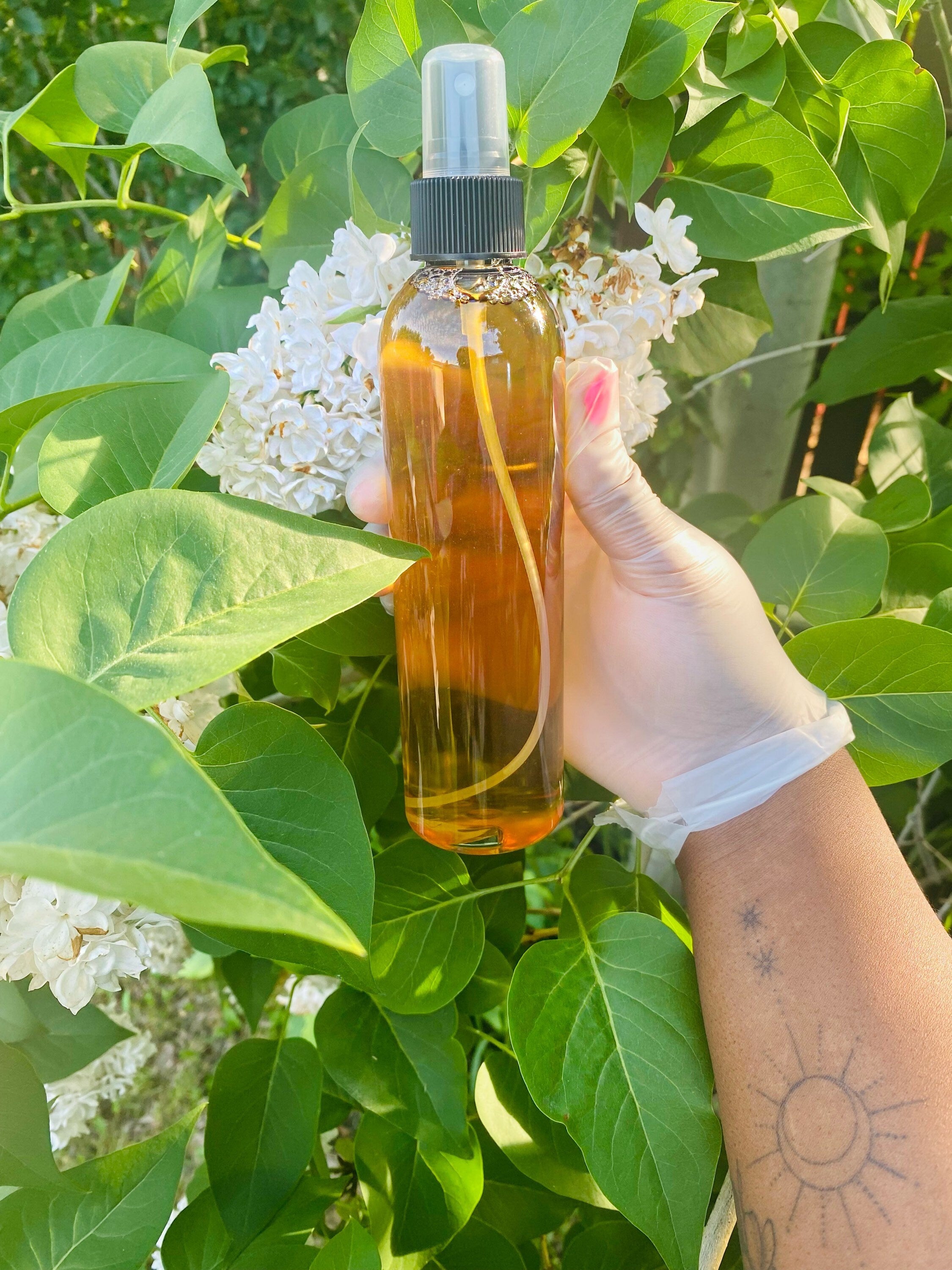 Ginger and Flax Moisturizing Hair Mist