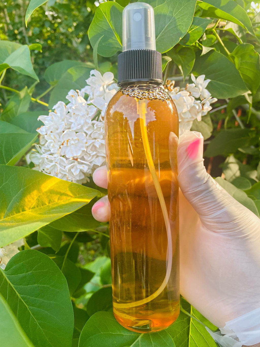 Ginger and Flax Moisturizing Hair Mist