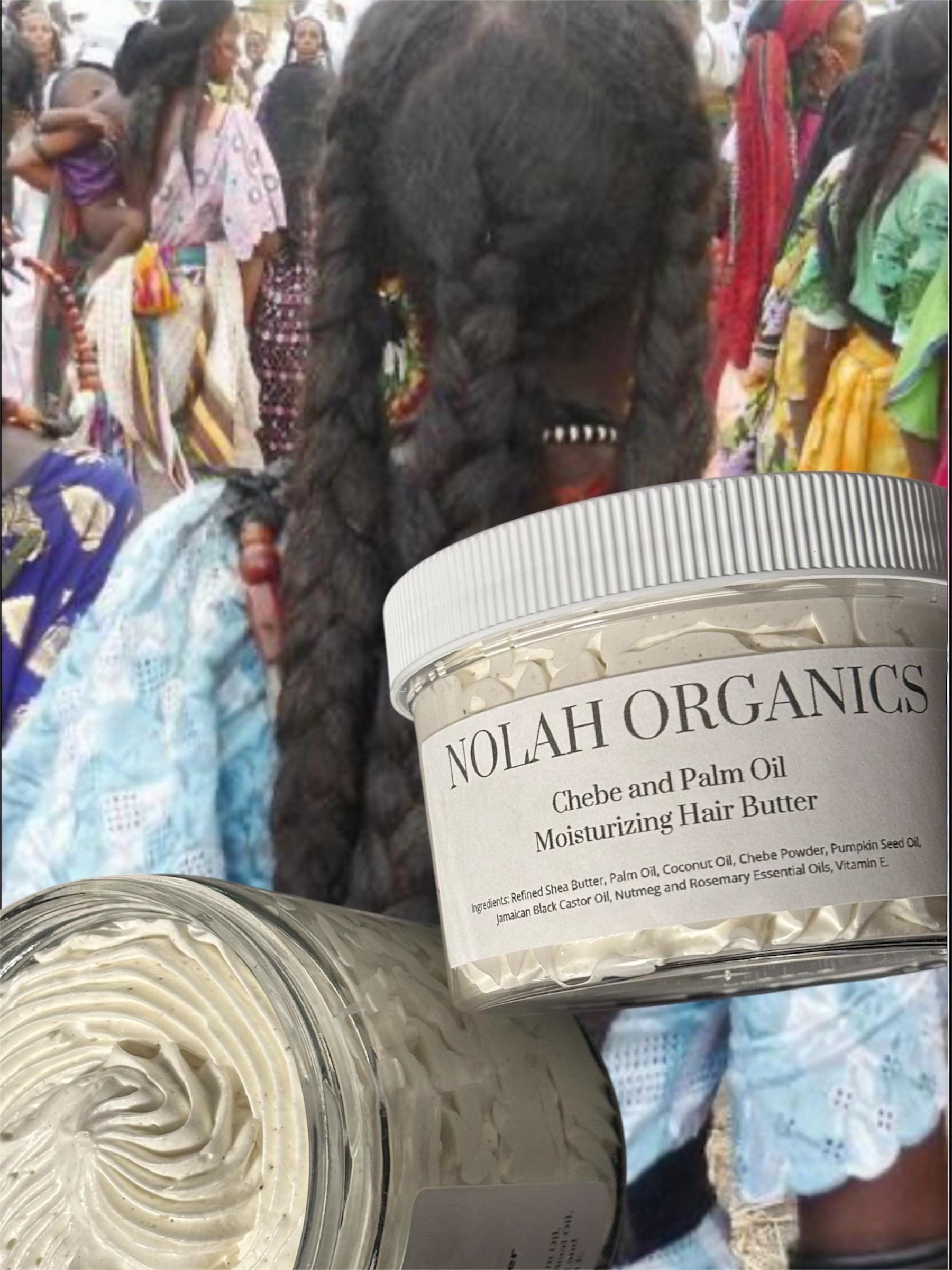 Natural Chebe Hair Butter, Chebe Powder, Nutmeg Essential Oil, Rosemary Essential Oil