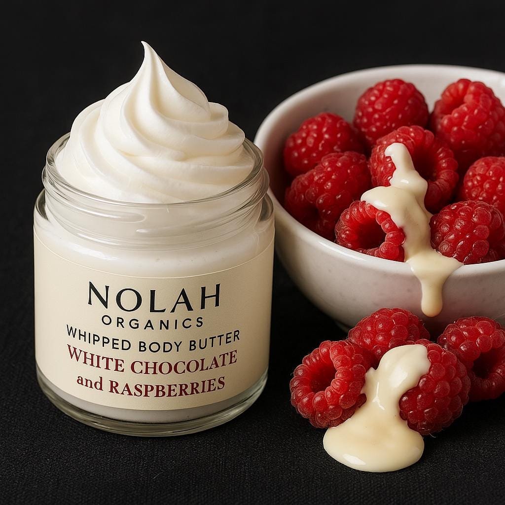 White Chocolate And Raspberry Whipped Body Butter