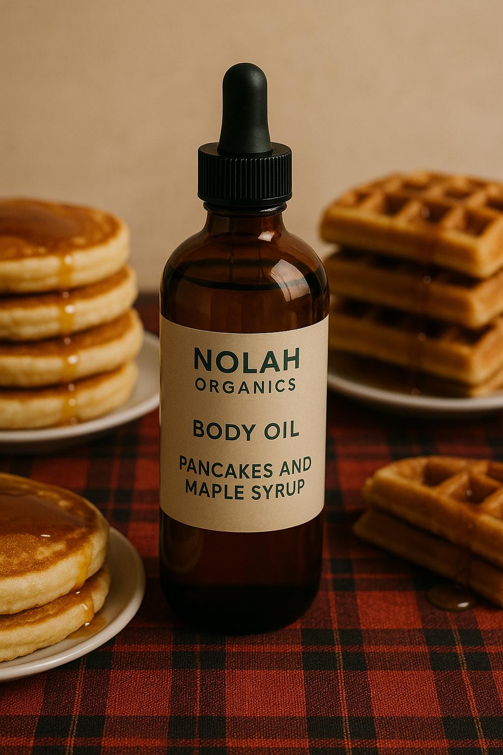 Pancakes and Maple Syrup Moisturizing Body Oil