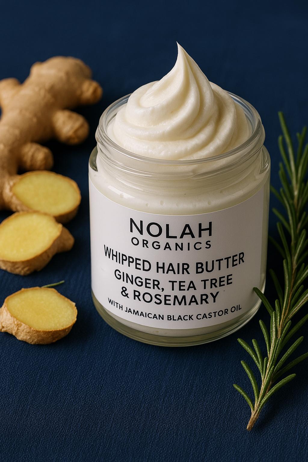 Ginger, Tea Tree and Rosemary with Jamaican Black Castor Oil / Hair Butter