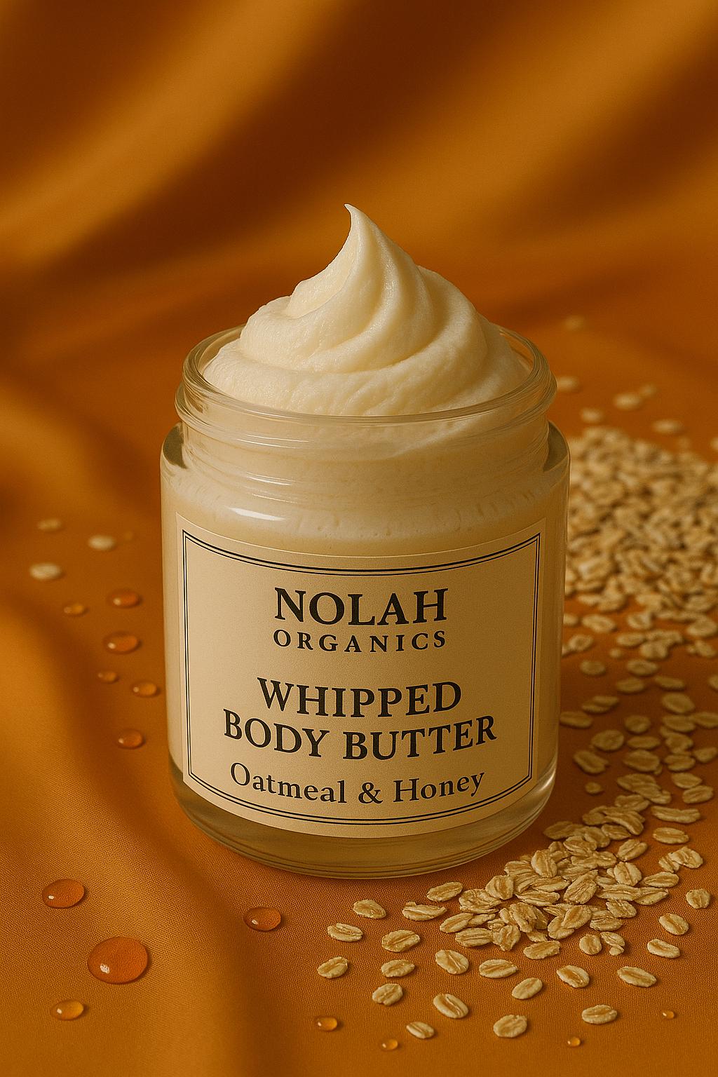 Oatmeal Milk and Honey Whipped Body Butter