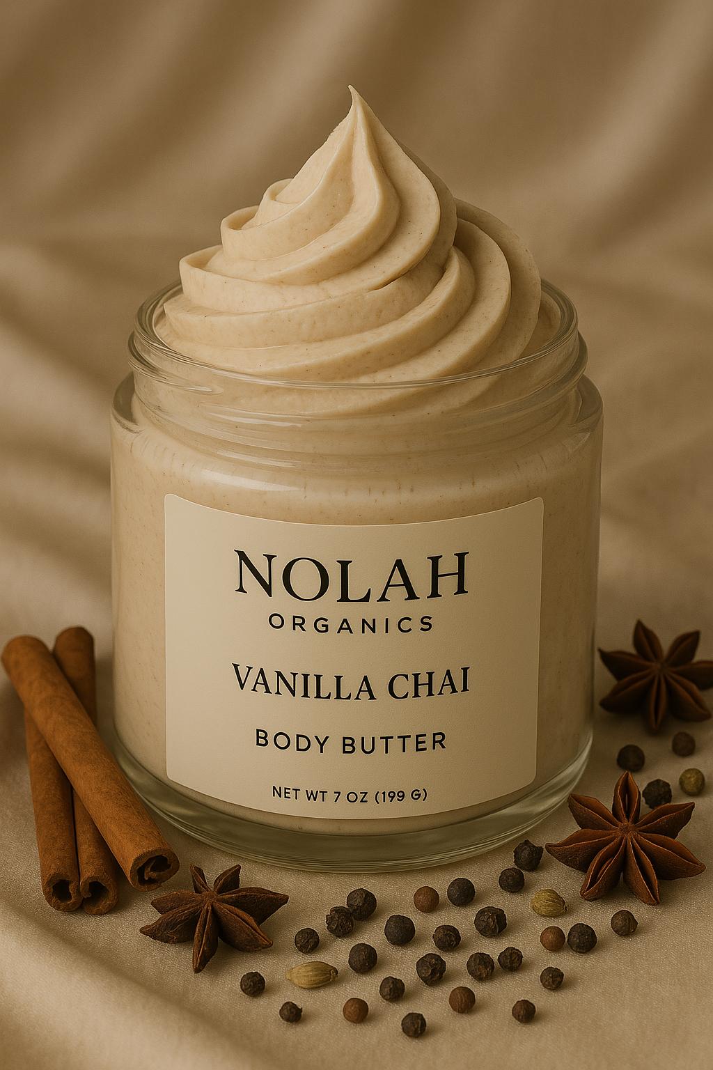 Vanilla Chai Scented Shea Butter / Hair and Body Butter