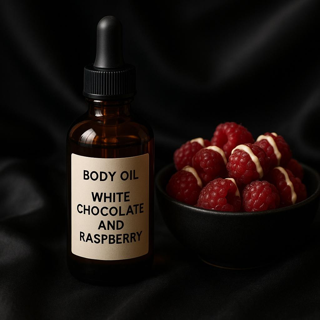 White Chocolate And Raspberry Body Oil