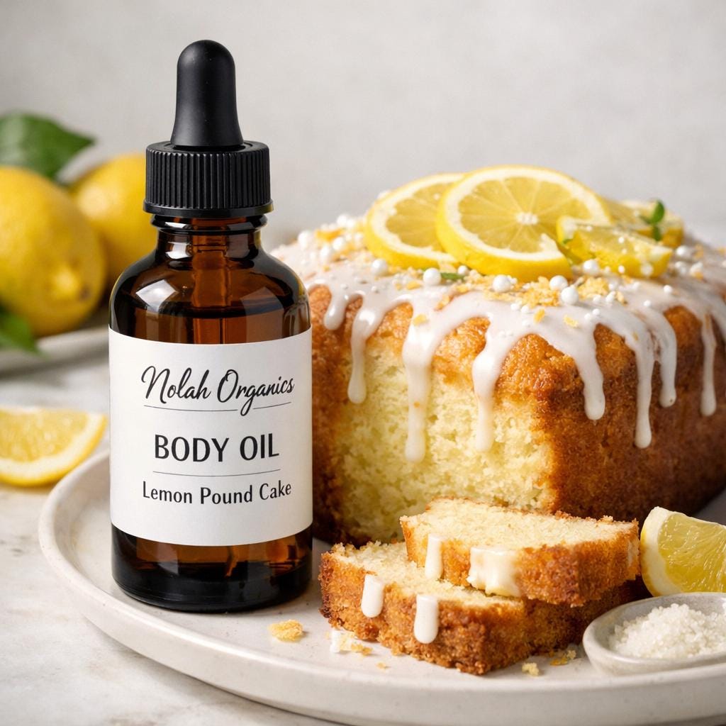 Lemon Pound Cake Body Oil