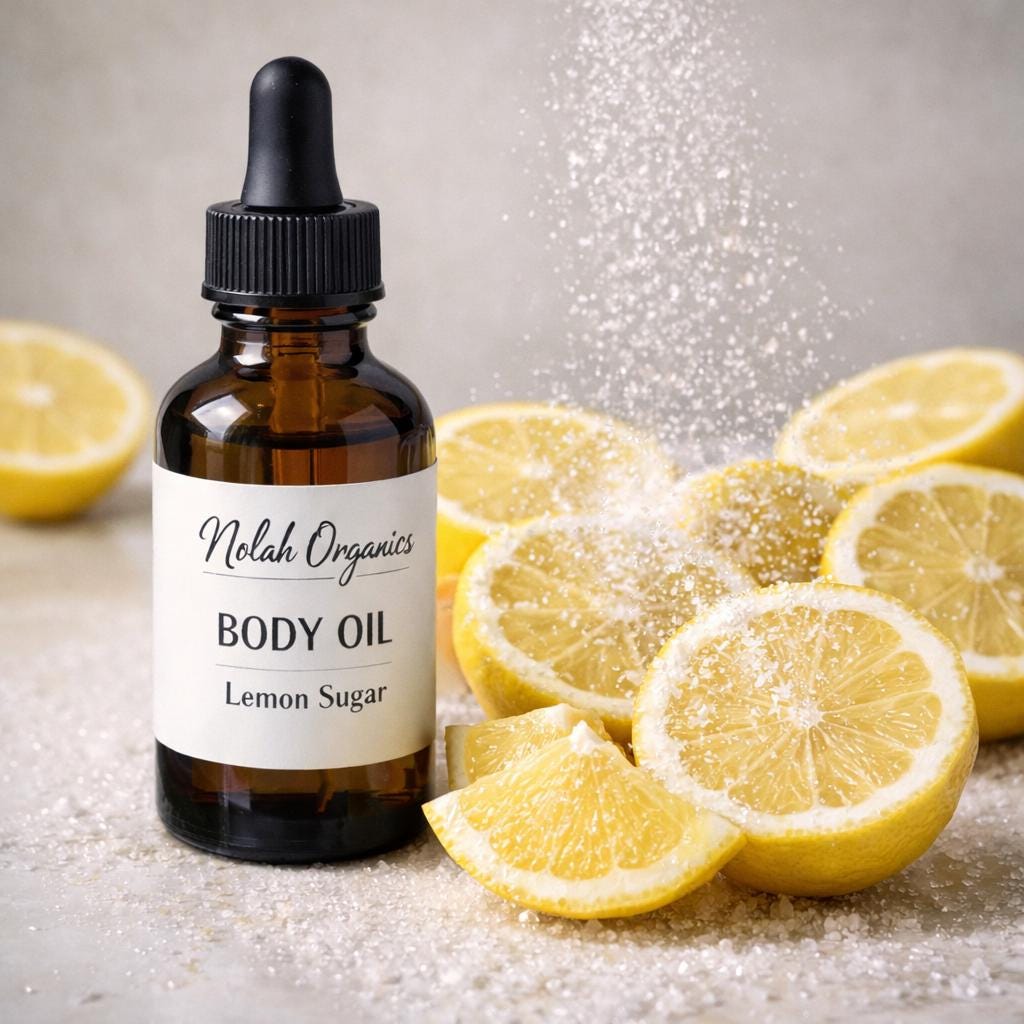 Sugared Lemon Body Oil