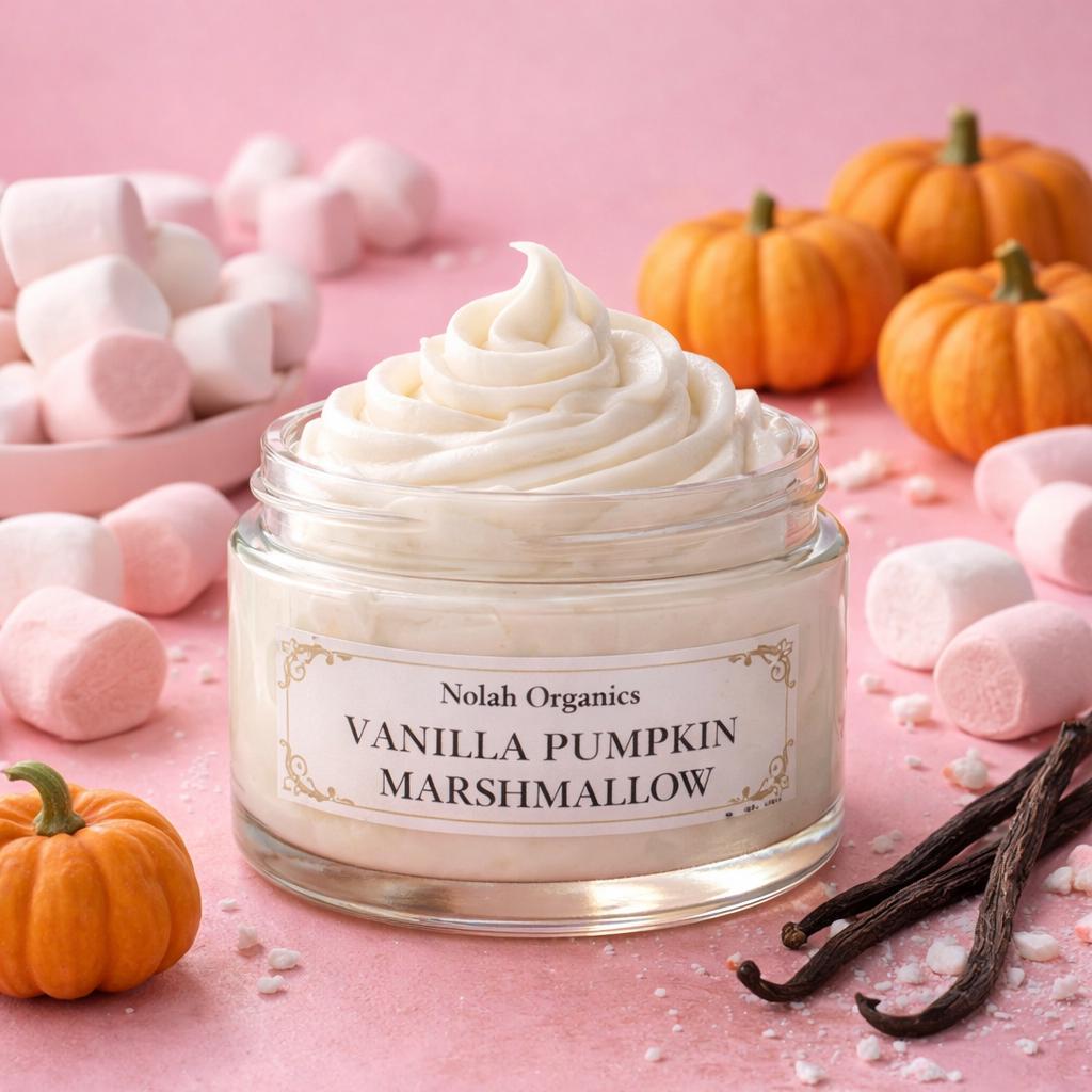 Vanilla Pumpkin Marshmallow Whipped Body Butter