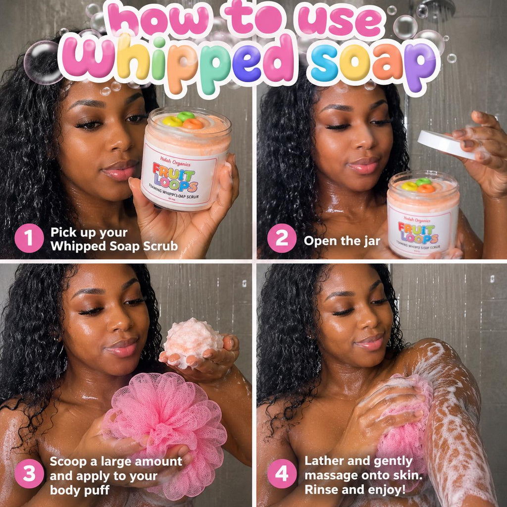 Glazed Donut Whipped Foaming Sugar Scrub