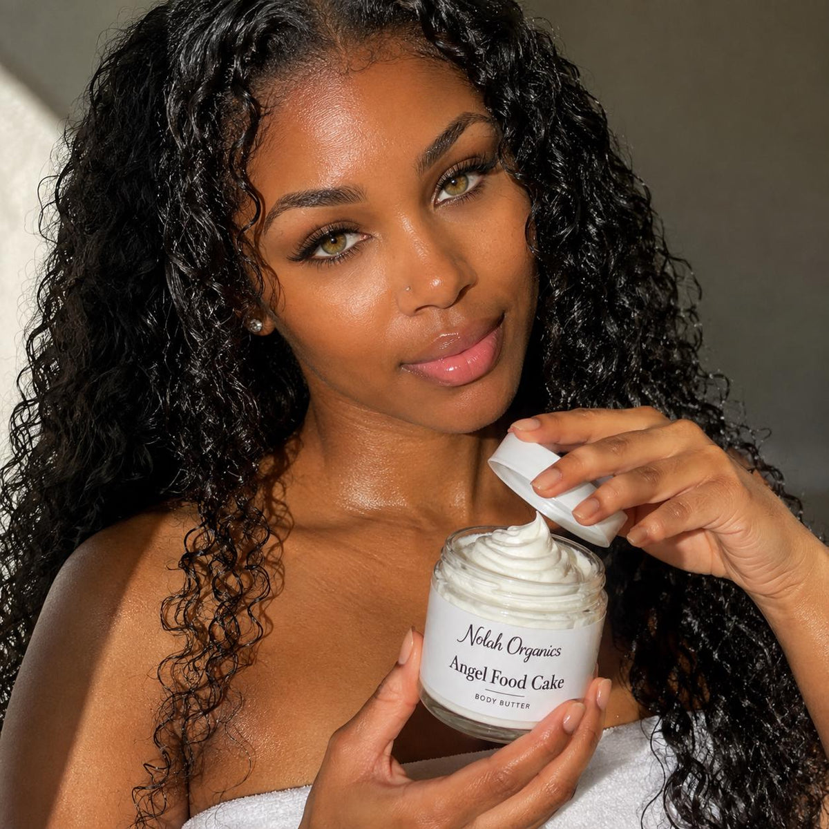 Angel Food Cake Body Butter | Whipped Body Butter for Dry Skin | Vanilla Cake Scent | Sweet Gourmand Body Moisturizer