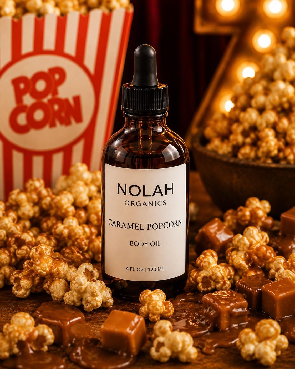 Caramel Popcorn Moisturizing Body Oil